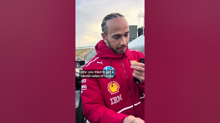 George try to get in the Lewis Video #lewishamilton #georgerussell