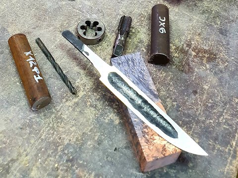 Видео: Изготовление якутского ножа в Сибири