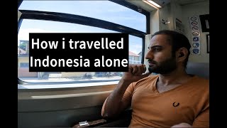 My first time in Indonesia.