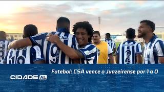 Futebol: CSA vence o Juazeirense por 1 a 0