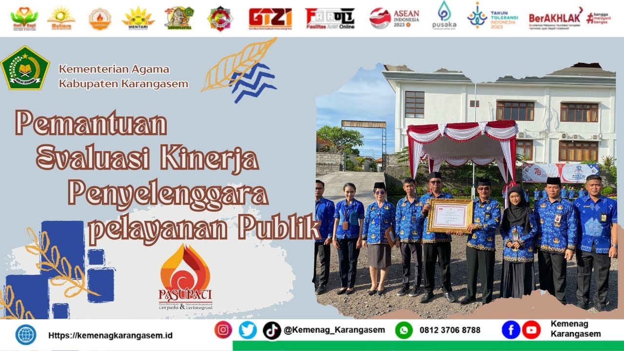 Peringatan HUT KORPRI ke-52 di  Kantor Kementerian Agama Kabupaten Karangasem