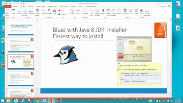 Installation of Java JDK, BlueJ and Eclipse