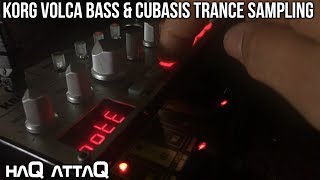 KORG Volca Bass and Cubasis Trance Sampling on iPad │ Round 1 - haQ attaQ