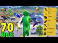 70 KILLS🔥 IN 2 MATCHES NEW FASTEST RUSH GAMEPLAY😍 PUBG Mobile - BGMI