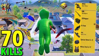 70 KILLS🔥 IN 2 MATCHES NEW FASTEST RUSH GAMEPLAY😍 PUBG Mobile - BGMI screenshot 3