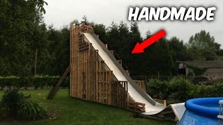 Top 5 insane homemade water slides! these crazy diy slides are so
cool! i'd love to go on all of please let's smash 10,000 likes!!!...