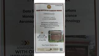 JOIN NON CAMPUS BS DEGREE FROM IIT MADRAS#WITH OR WITHOUT JEE#CHECK !