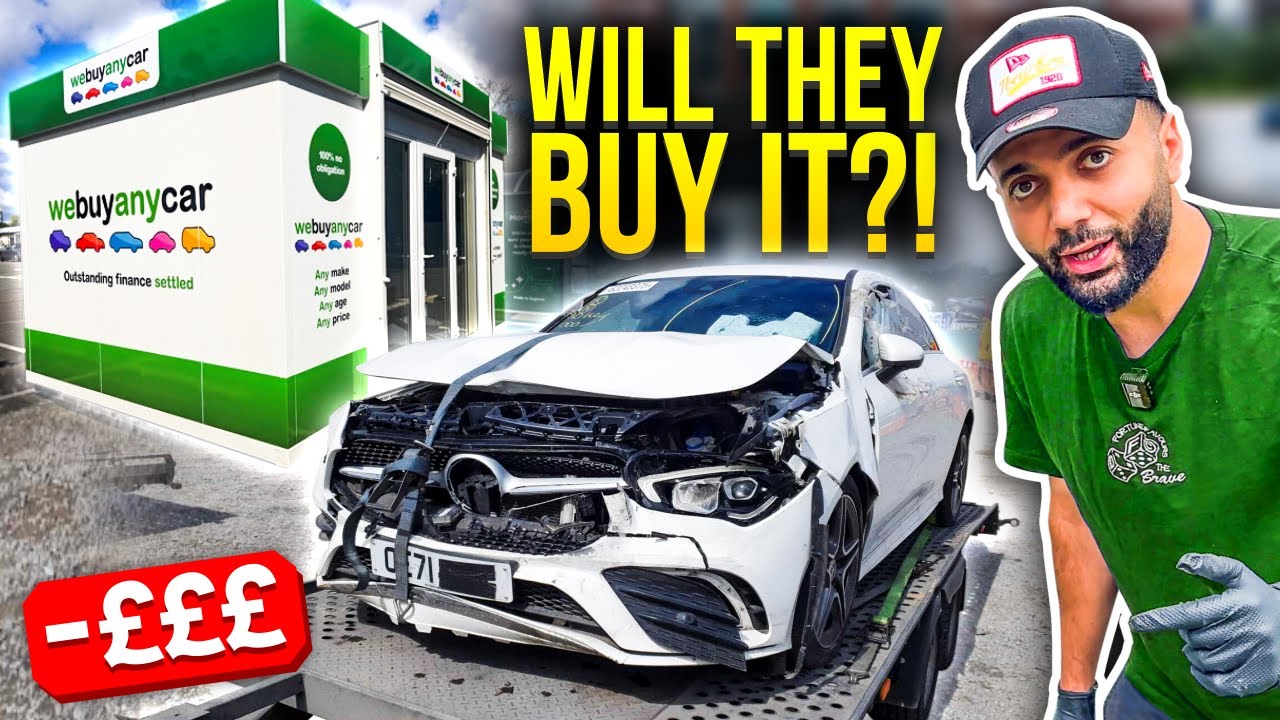 БЕЗУМНОЕ ПРЕДЛОЖЕНИЕ WeBuyAnyCar ЗА МОЙ СЛОМАННЫЙ MERCEDES CLA