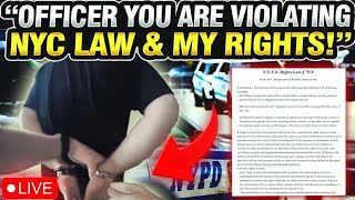 Journalist Arrested LIVE By NYPD For Exercising His Rights! Only Together Can We Affect Change!