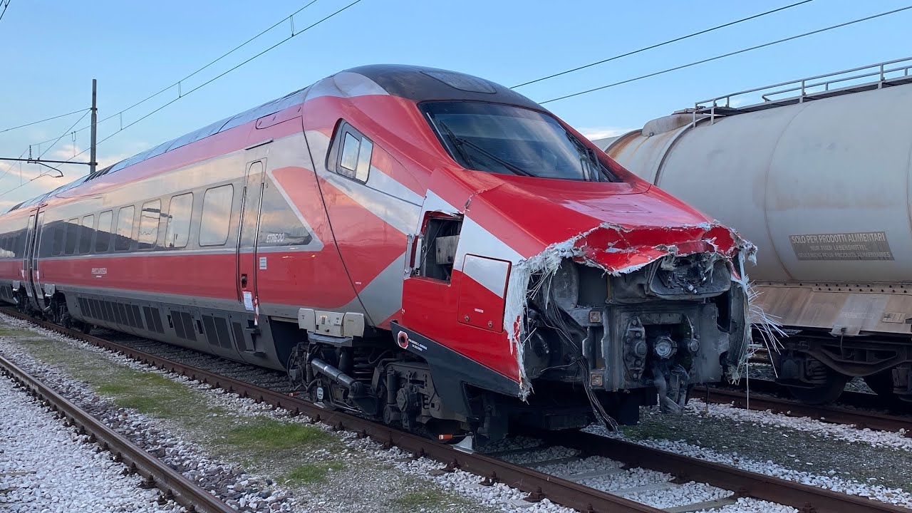 SCONTRO TRENI A FAENZA: IL RECUPERO DEL FRECCIAROSSA E DEL TRENO ROCK!