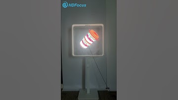 3D hologram fan vertical with cover  #hdfocus  #3dhologramfan