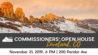 Board of Commissioners Open House - Loveland Edition 11/21/19