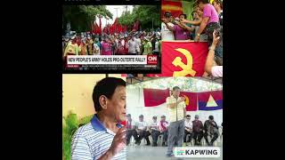Ex-President Rodrigo Roa Duterte Have Connection to NPA (New People's Army) #philippines #duterte