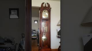 1981 Howard Miller Grandfather Clock Strikes 245 Pm December 21 2021