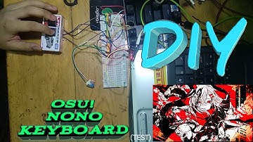 DIY OSU! nono keyboard part 1