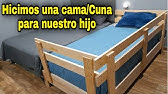 bandera nacional Obediente alineación BARANDA para cama de madera PLEGABLE! - YouTube