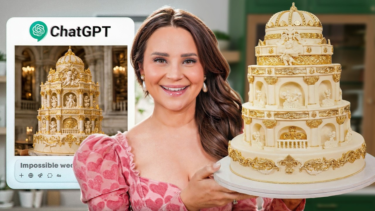 I Paid Bakeries $5000 To Recreate AI Wedding Cakes!