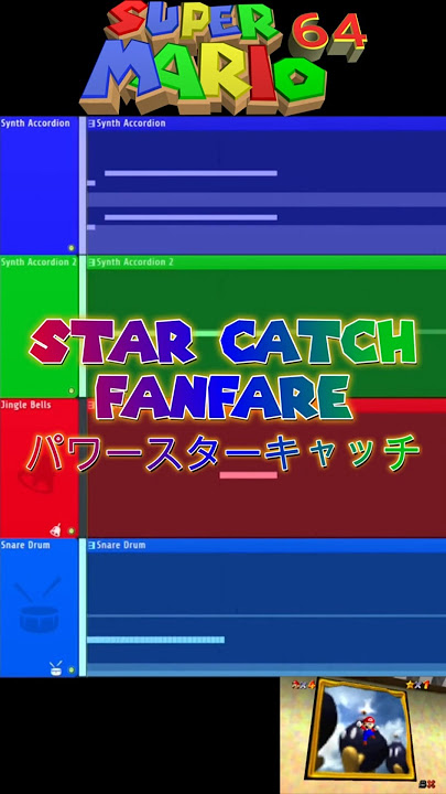 STAR CATCH FANFARE FL Studio Deconstruction #flstudio #nintendo #deconstruction #mario #nintendogame