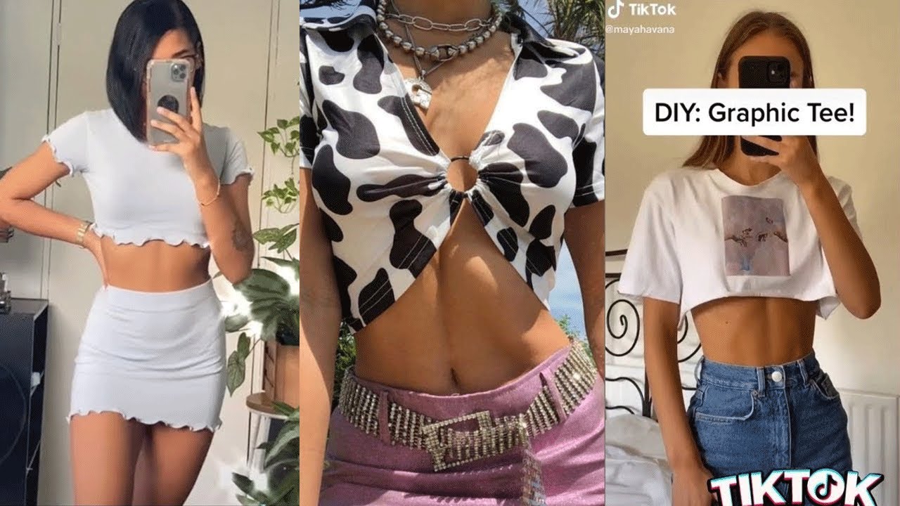 DIY - ROUPAS DE CUSTOMIZAÇÕES DO TIKTOK!