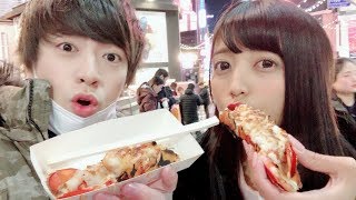 韓国で10万ウォン食べ切れるまで日本に帰れません！！【大食い】【一万円企画】