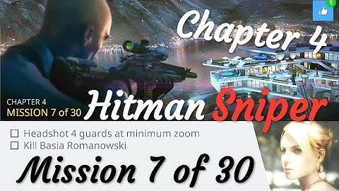 Hitman Sniper Chapter 4 Mission 7 of 30 offline Android games Re-Play