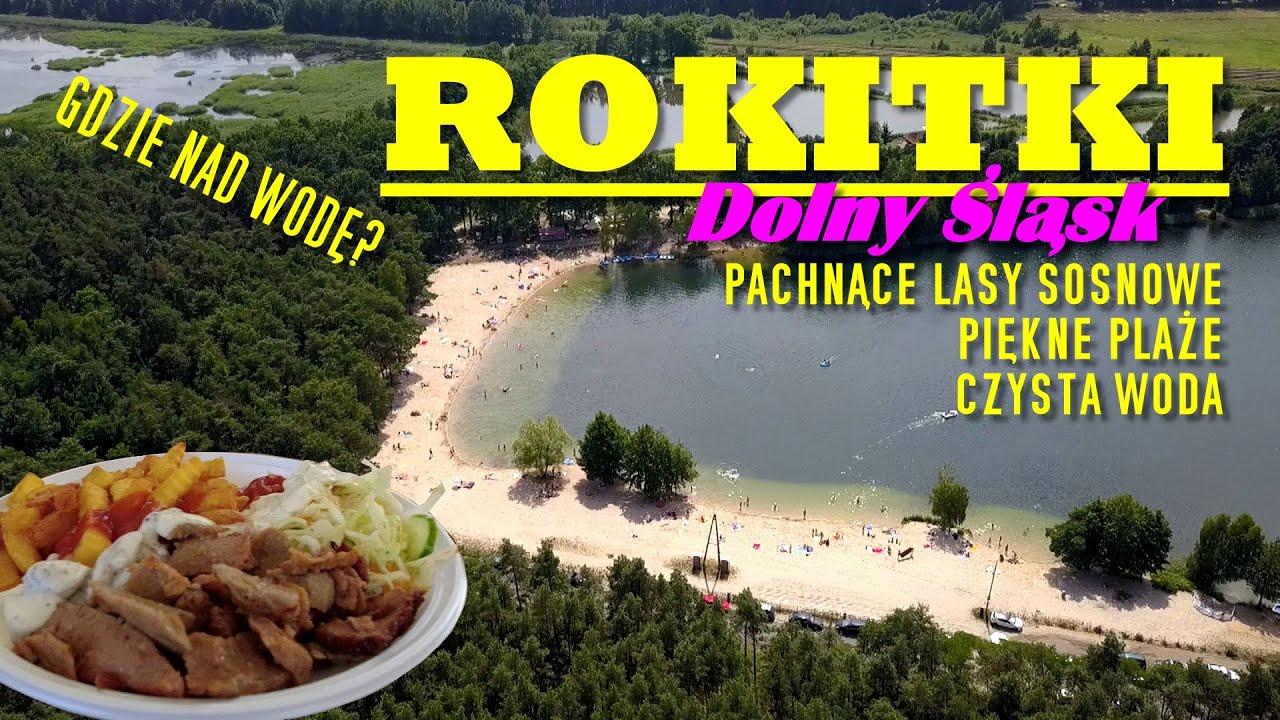 Gdzie nad wodę? Rokitki. Czysta woda, fajna plaża, wstęp płatny Dolny Śląsk 