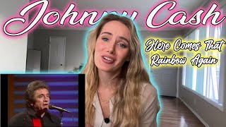 Johnny Cash-Here Comes That Rainbow Again!!  My First Time Hearing!!!