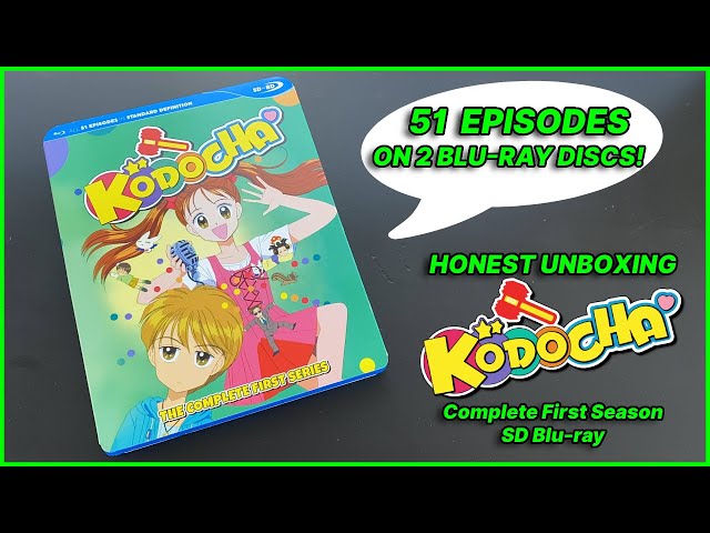 Kodocha Season 1 Blu-ray - Honest Unboxing - YouTube