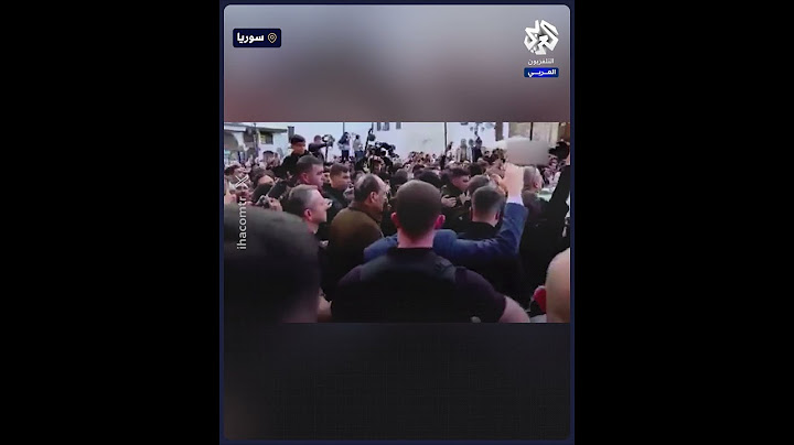 مشاهد توثق زيارة رئيس جهاز المخابرات التركي إبراهيم قالين للجامع الأموي بالعاصمة دمشق