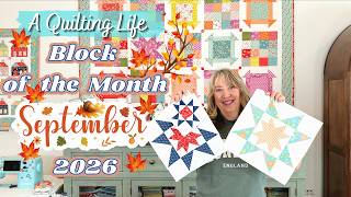 Quilt Block of the Month: September 2026 | A Quilting Life
Get an up-close look at the September 2026 Quilting Life Mystery Block of the Month.This month Sherri also has an alternate center for the block as this months block is similar to the July block. A link to this alternate center can be found linked below. Sherri also shares the August $5 quilt pattern of the month, Shine Remix and also shares some news concerning her Birch & Willow quilt, Pumpkin Hollow. Sherri will be releasing videos to provide tips and tricks for piecing this quilt. This quilt has been kitted by Fat Quarter Shop. If you are interested in purchasing this kit, there is a link below to bring you to the Fat Quarter Shop website to purchase it.
For the block of the month this year, Sherri will be making a red, white and blue quilt, along with another Spring themed version. Be sure to join us on the 1st Monday of each month for a new free block pattern.
Blog post with the free PDF pattern download: https://www.aquiltinglife.com/a-quilting-life-block-of-the-month-september-2026/
Free Ohio Star Quilt Block PDF (use the 6” size): https://www.aquiltinglife.com/free-quilt-block-tutorials/
Shine Remix (August $5 Quilt of the Month in Paper & PDF): https://click.linksynergy.com/link?id=ORdkE0HHnXM&offerid=1995859.91816&type=10&subid=0&murl=https%3A%2F%2Fetsy.com%2Fshop%2FSherriQuilts%3Fsearch_query%3DShine%2Bremix
Pumpkin Hollow Pattern in Paper & PDF: https://click.linksynergy.com/link?id=ORdkE0HHnXM&offerid=1995859.91817&type=10&subid=0&murl=https%3A%2F%2Fetsy.com%2Fshop%2FSherriQuilts%3Fsearch_query%3DPumpkin%2BHollow
Pumpkin Hollow Quilt Kit: https://tidd.ly/4cxSrMd
Pumpkin Hollow Backing Set: https://tidd.ly/4cxSyr7
20 % off shop wide Labor Day Sale: https://sherriquilts.etsy.com?coupon=LABORDAY26
Stay in the know for all things A Quilting Life sign up for our weekly newsletter here: https://aquiltinglife.kit.com/42c3a81ccd
NOTE: Some of the links provided here are affiliate links.
Sherri McConnell
Find my blog here: https://www.aquiltinglife.com/
A Quilting Life Patreon: https://www.patreon.com/aquiltinglife
More About Me: https://www.aquiltinglife.com/about/
Pinterest: https://www.pinterest.com/AQuiltingLife/
Instagram: @aquiltinglife
Facebook: https://www.facebook.com/aquiltinglife
Music:
Lucidity By Kings https://youtu.be/m-DYAP9WAd0
Artist SoundCloud https://soundcloud.com/onlyfeels
Music Promoted by https://goo.gl/5NfMV4 Quilt Block of the Month: September 2026 | A Quilting Life
