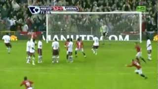 Owen Hargreaves Free Kick vs. Arsenal (2008)