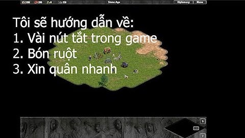 Hướng dẫn chơi game đế chế 1