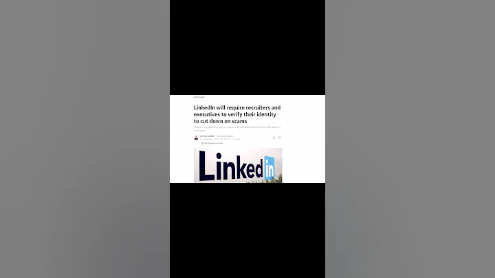 This Trick Stops AI Scams on LinkedIn! #hack #tricks #shorts #viral #scam #ai #relatable