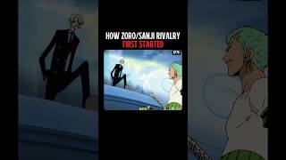 How Zoro/Sanji Rivalry First Started, Little Garden Arc, Fight #onepiece #shorts