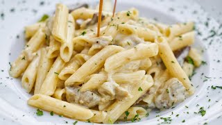 Pasta Alfredo Recipe for Busy Days! Dinner in 10 minutes!