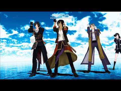 I'll be backを踊ってもらった【いち兄、鶴、光忠、倶利、へし、薬研】