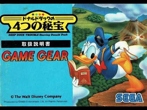 Deep Duck Trouble Starring Donald Duck [1993] (Game Gear). Прохождение.