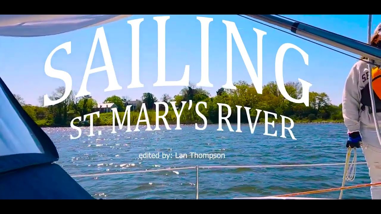 Sailing St. Mary's River with SMCM Off-Shore Sailing Team