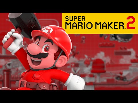 Super Mario Maker 2 but DON'T TOUCH RED!