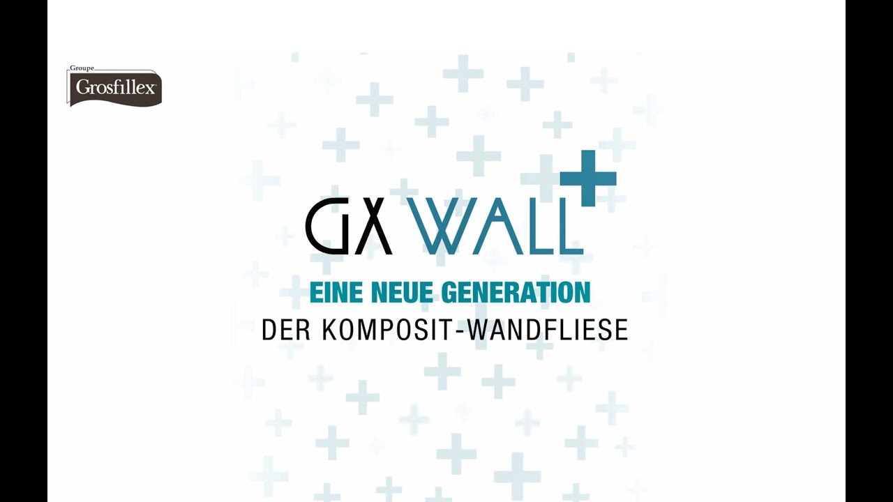 Composite Wandfliese Gx Wall Von Grosfillex Youtube