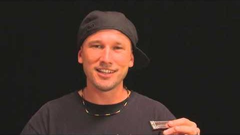 Harmonica Basics XVII - How to Play the Harmonica 1st Position Major Scale