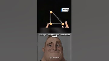 Triangle - The Strongest Geometrical Shape #shorts #science #virall #maths