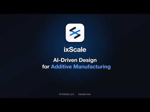 ixScale Tutorial 02: Topology Optimization