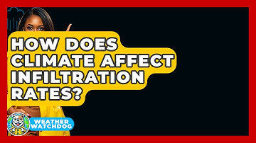 How Does Climate Affect Infiltration Rates? - Weather Watchdog