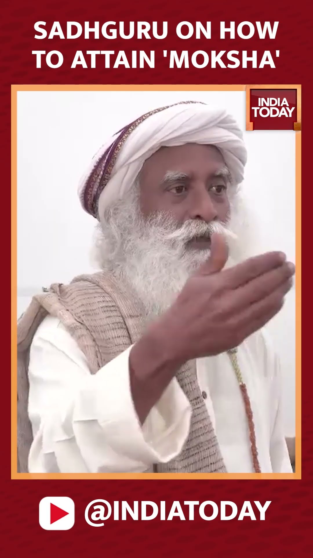 Sadhguru Explains On How To Attain 'Moksha' | Sadhguru Exclusive Interview #shorts #sadhguru