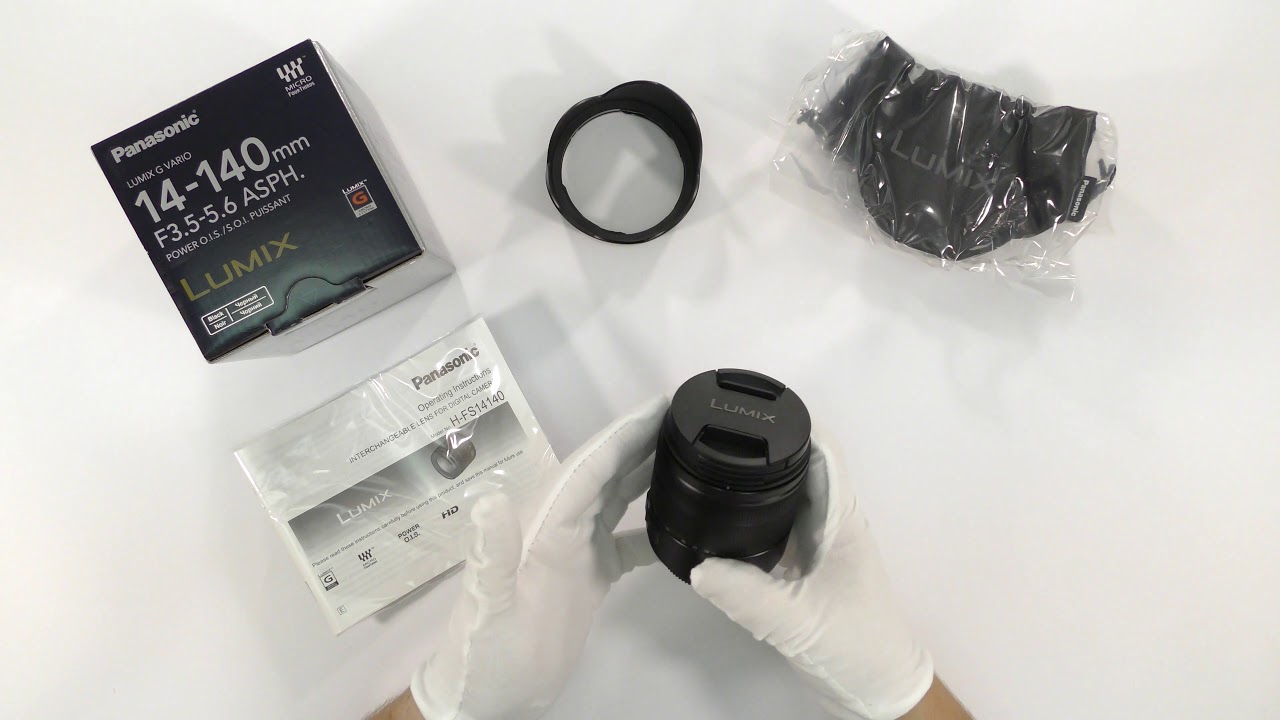 Распаковка Panasonic H-FS14140EKA