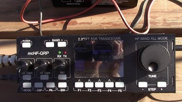 mcHF on WSPR with CHA F Loop 09212017