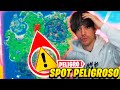 El Sitio Más PELIGROSO para caer en Fortnite (Muchas Kills)