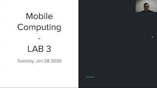 Lab 3: Implementing functionality of activities, storing data
