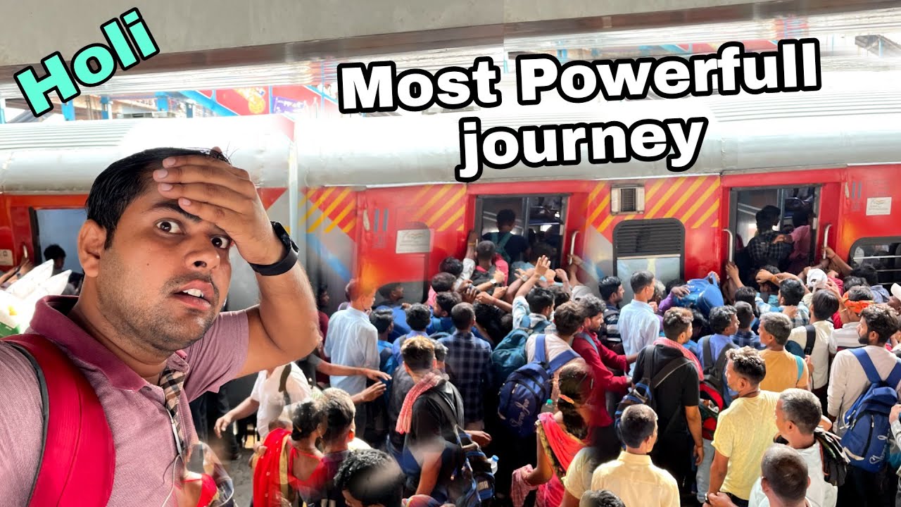होली पर बिहार जाना हुआ सबसे भरी  Shramjeevi Express delhi to patna